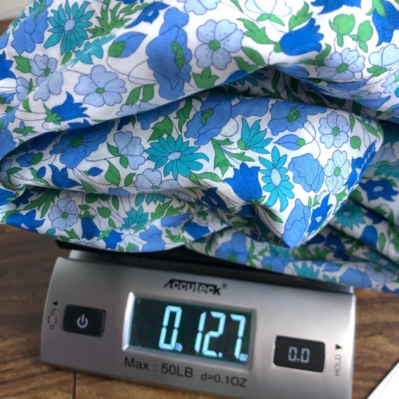 J. Crew x Liberty London A-line Midi Dress in Liberty Daisy Fabric Size 10 Blue - Picture 15 of 16